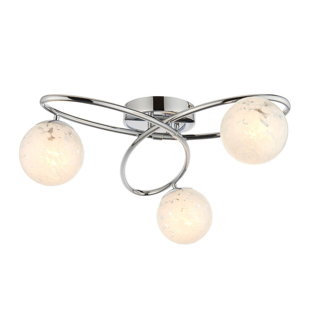 Maye 3 Light Semi Flush
