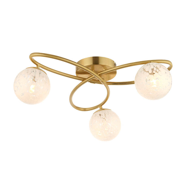 Maye 3 Light Semi Flush