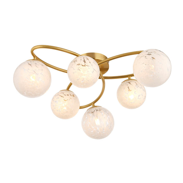 Maye 6 Light Semi Flush