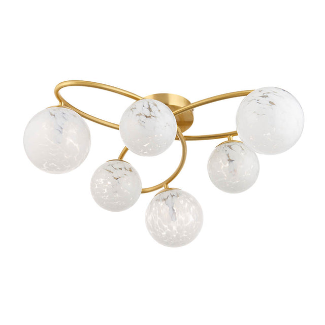Maye 6 Light Semi Flush