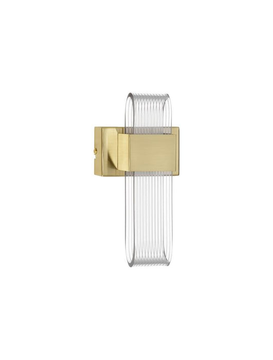 ARGO Brass Gold Metal & Acrylic LED 10 Watt 220-240 Volt 413Lm 3000K IP20 L: 12 W: 10 H: 21.5 c