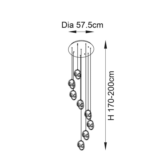 Cosma 8lt pendant