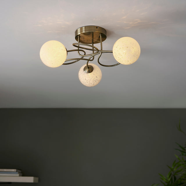 Delos 3lt semi flush