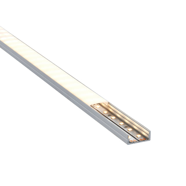 RigelSLIM Surface Wide 2m Aluminium Profile/Extrusion Silver