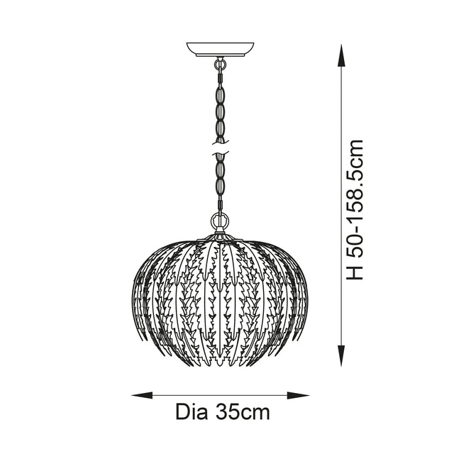 Delphine Pendant small