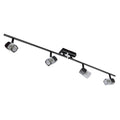 Blocs 4Lt Split Bar Spotlight - Chrome & Clear Glass