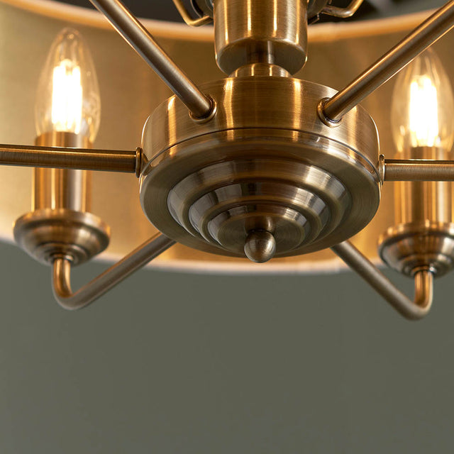 Highclere 6lt Pendant