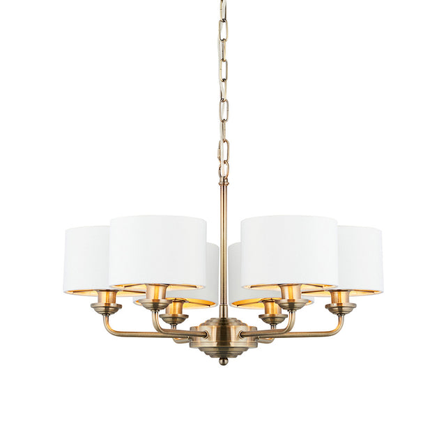 Highclere 6lt pendant