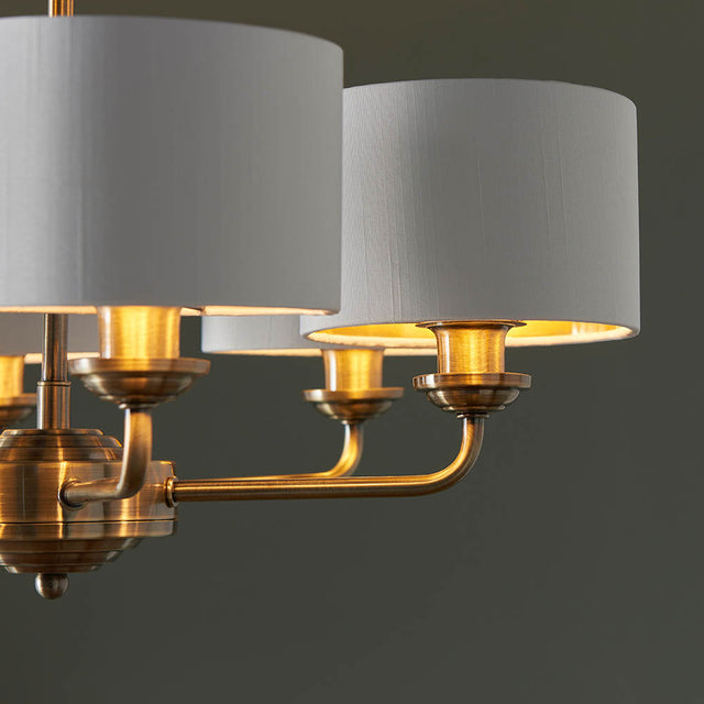 Highclere 6lt pendant