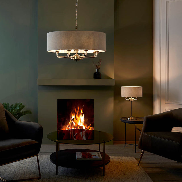 Highclere 8lt pendant