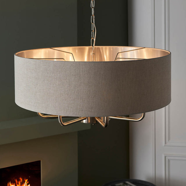 Highclere 8lt pendant