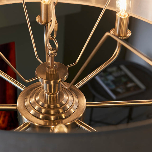 Highclere 8lt pendant