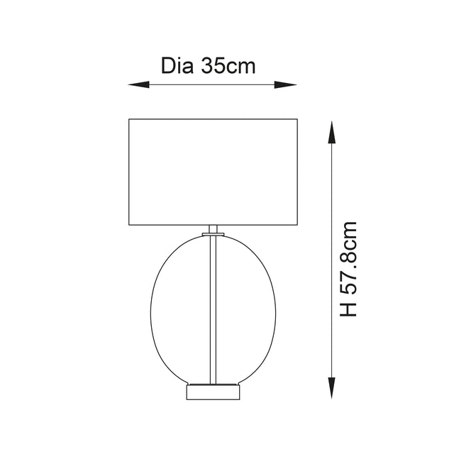 Kelda Oval Touch Table