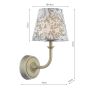 Joules Apsley Rechargeable Wall Pheasant Print Green