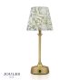 Joules Apsley Rechargeable Table Light Green Print