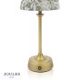 Joules Apsley Rechargeable Table Light Green Print