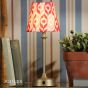 Joules Apsley Rechargeable Table Light Isla Ikat Red
