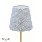 Joules Apsley Rechargeable Table Light Light Blue Print