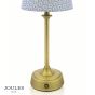 Joules Apsley Rechargeable Table Light Light Blue Print