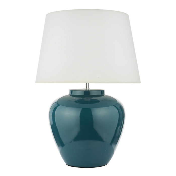 Ayla Table Lamp Blue Ceramic Base Only