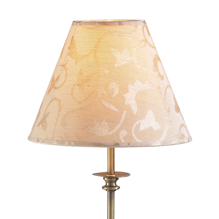 Blenheim Table Lamp Antique Brass With Shade (Multipack)
