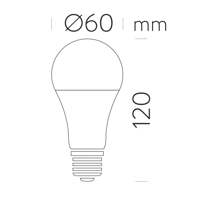 Bulb LED E27 14W 270º 4000K 1500lm CRI80