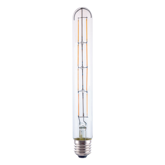E27 LED DIM TUBE LAMP 6W 650LM 2700K CLEAR