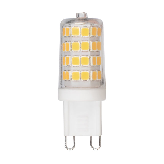IND G9 LED LAMP 3W 370LM 2700K CLEAR