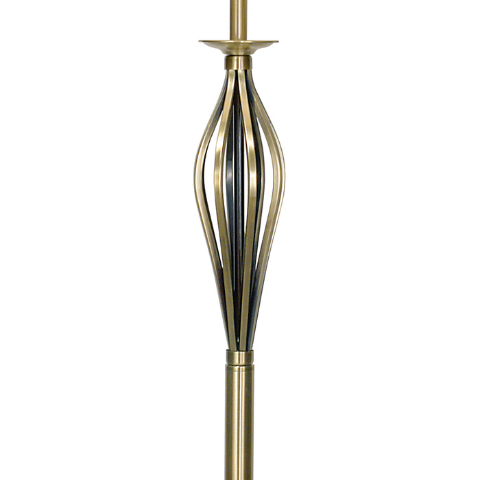 Bybliss Floor Lamp Antique Brass With Shade (Multipack)