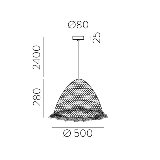 Samira Pendant lamp