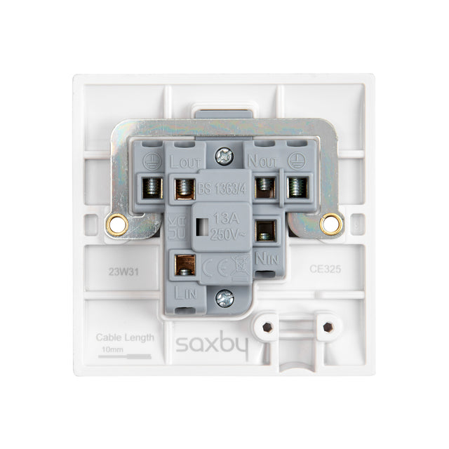 13A Unswitched Fused Spur Unit with Flex Outlet