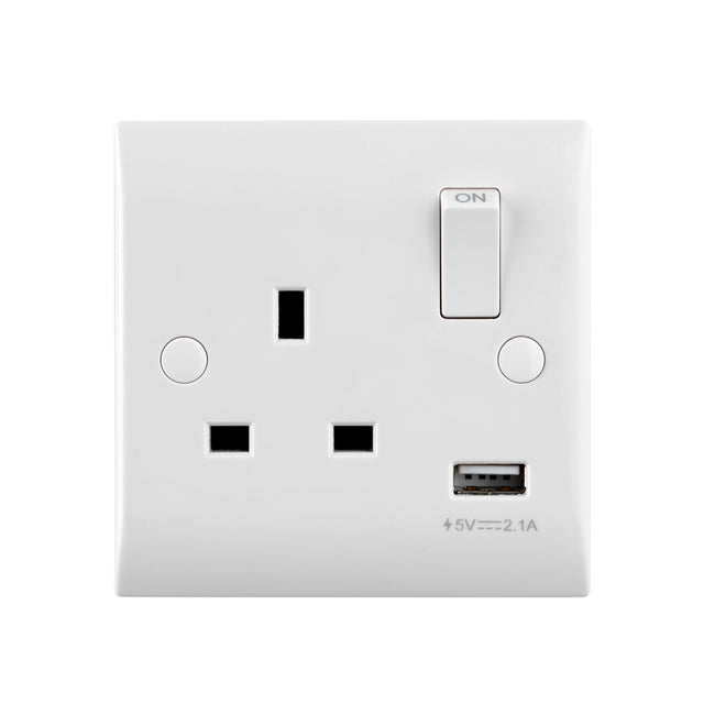 13A 1G SP Switched Socket