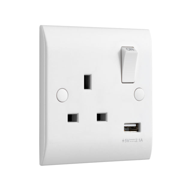 13A 1G SP Switched Socket