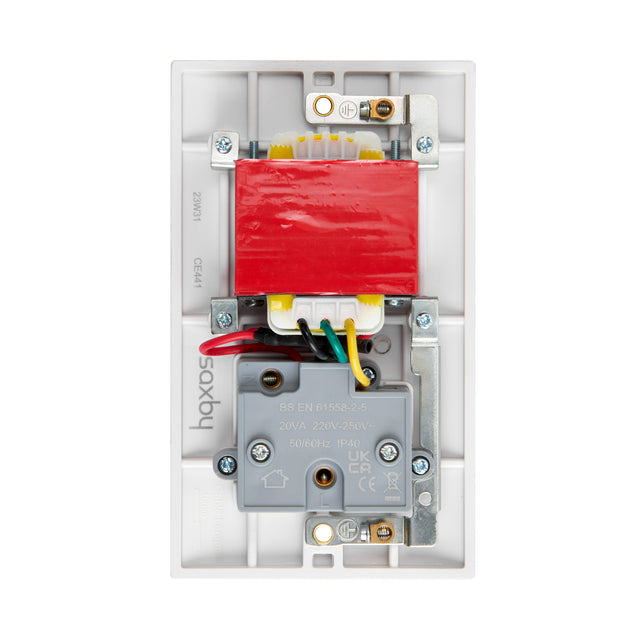 Dual Voltage Shaver Socket