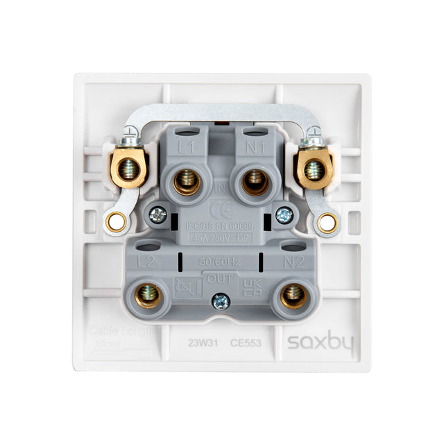 45A 1G DP Switch with Neon