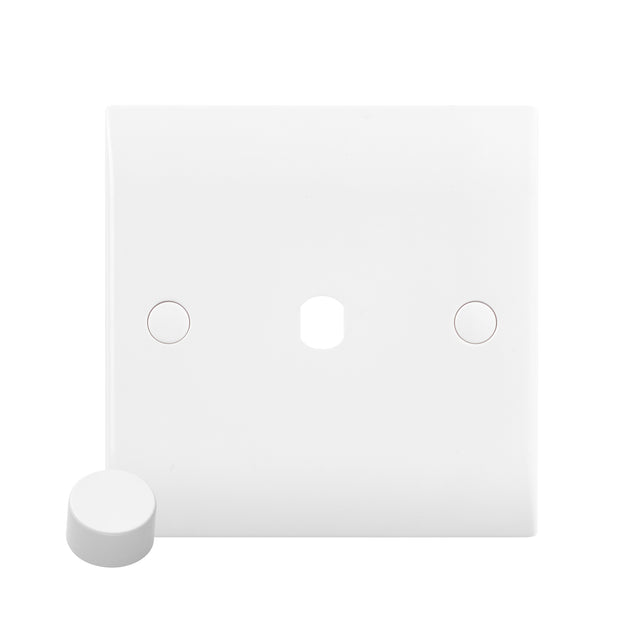 1G Dimmer Plate With Dimmer Cap