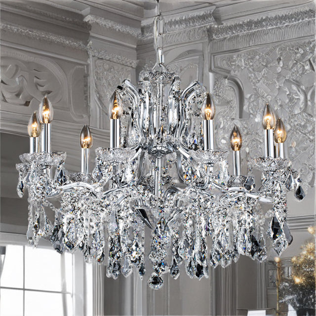 Polished Chrome Toledo Crystal