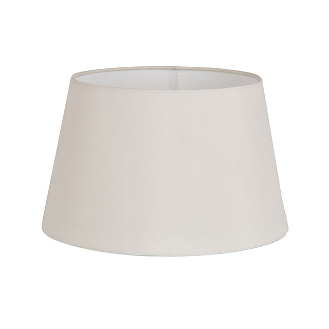 Beige Cotton Drum Shade