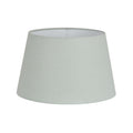 Green Linen Drum Shade