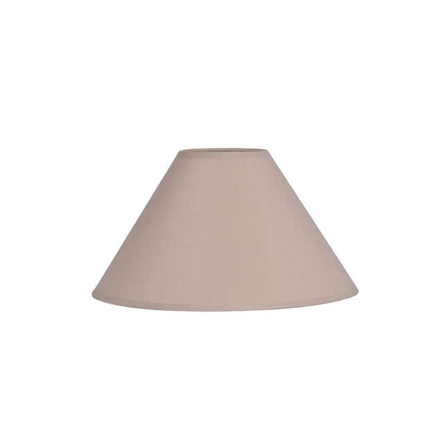 Taupe Plain Coolie Shade
