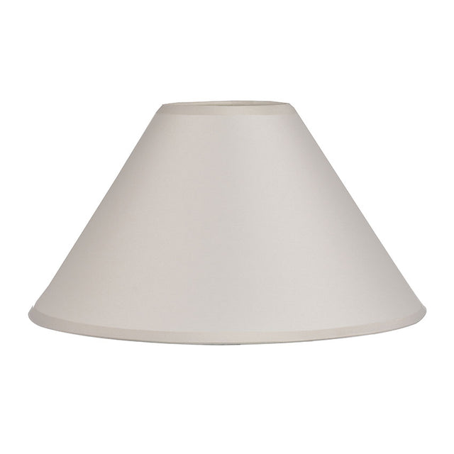 Beige Plain Coolie Shade