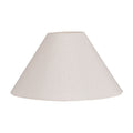 Cream Plain Linen Coolie Shade
