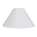 White Plain Linen Coolie Shade