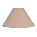 Oatmeal Plain Linen Coolie Shade