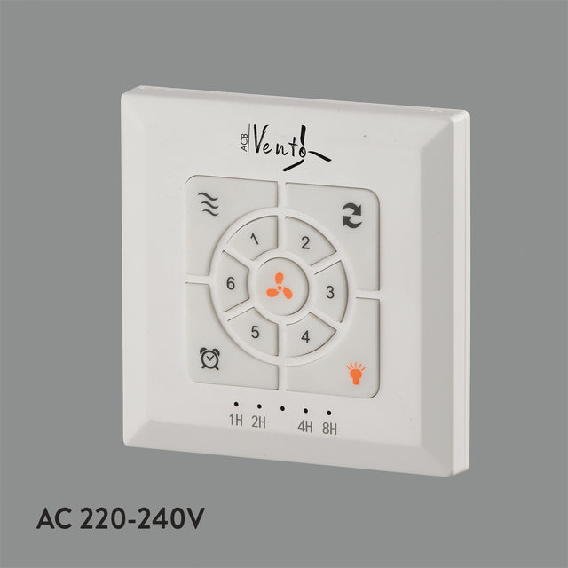 Wall control with electric power Ceiling fan
