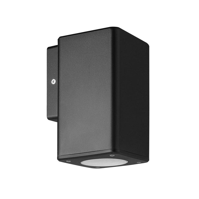 POLYCARBONATE CORROSION PROOF OUTDOOR WALL LIGHT - BLACK FINISH