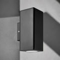 Polycarbonate Corrosion Proof Outdoor Wall Light - Black Finish