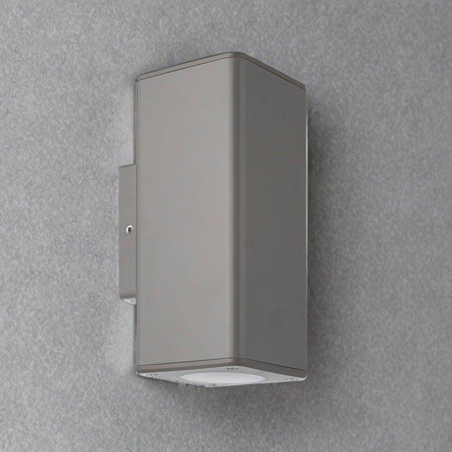 Polycarbonate Corrosion Proof Outdoor Wall Light - Grey Finish