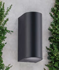 Dark Grey Polycarbonate Corrosion Proof Led Outdoor Wall Light