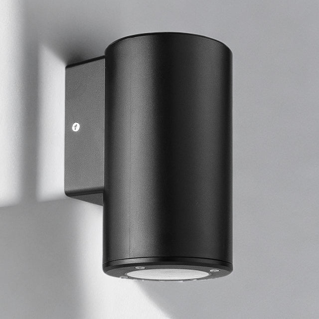 Polycarbonate Corrosion Proof Outdoor Wall Light - Black Finish